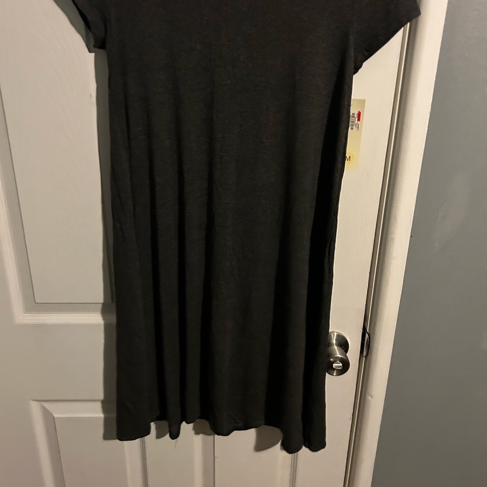Racers gray baby doll dress